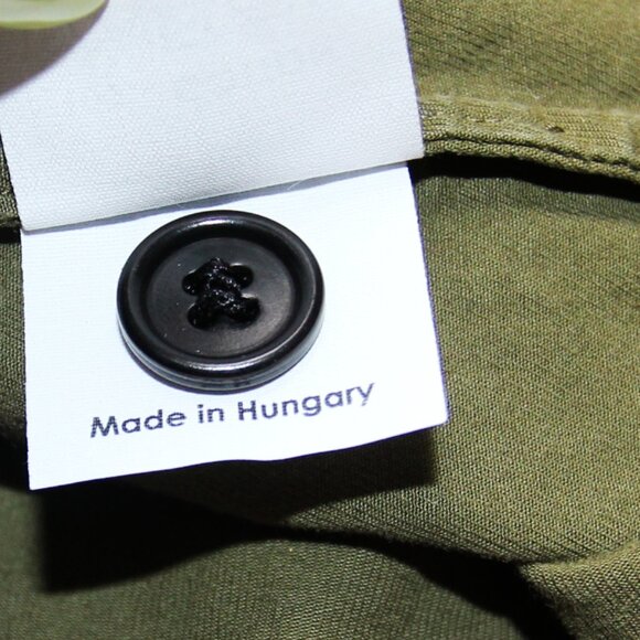 BNWT SS20 DRIES VAN NOTEN CAVENDISH KHAKI SHIRT 48 - Picture 10 of 13